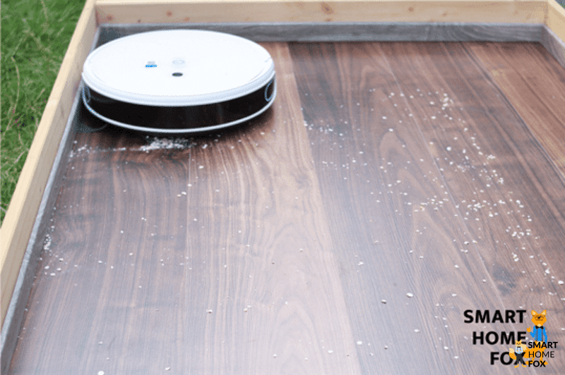 aspirateur robot yeedi mop station test aspiration plinthes